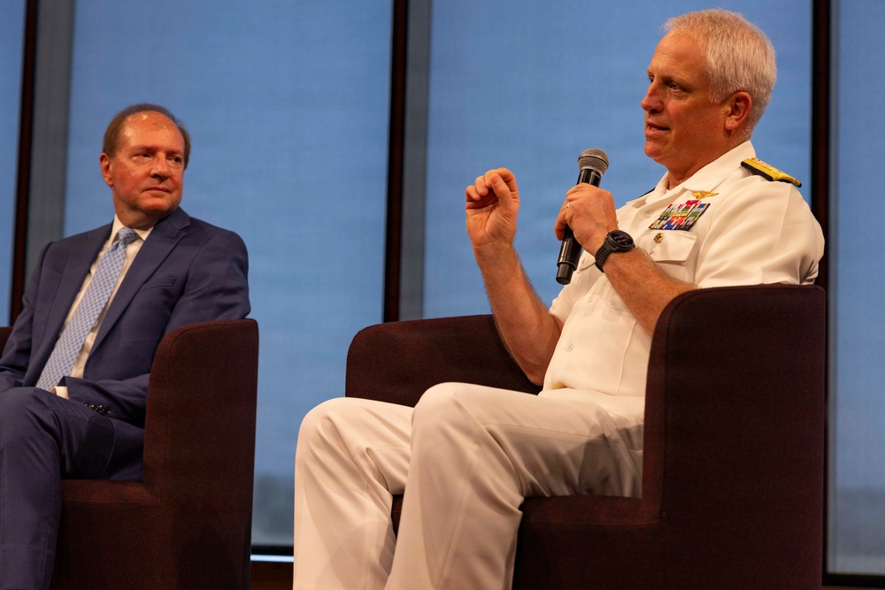 Rear Admiral Jonathan R. Townsend Speaks at Grand Opening of the Theodore Roosevelt Presidential Library