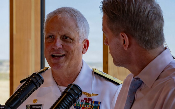 Rear Admiral Jonathan R. Townsend Speaks at Grand Opening of the Theodore Roosevelt Presidential Library
