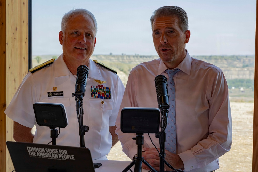 Rear Admiral Jonathan R. Townsend Speaks at Grand Opening of the Theodore Roosevelt Presidential Library