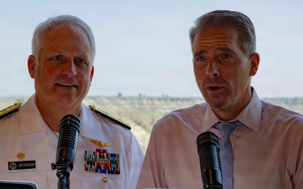 Rear Admiral Jonathan R. Townsend Speaks at Grand Opening of the Theodore Roosevelt Presidential Library