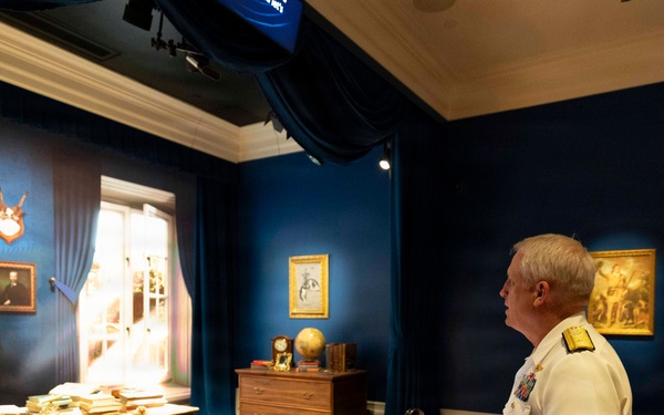 U.S. Navy Visits the Theodore Roosevelt Presidential Library
