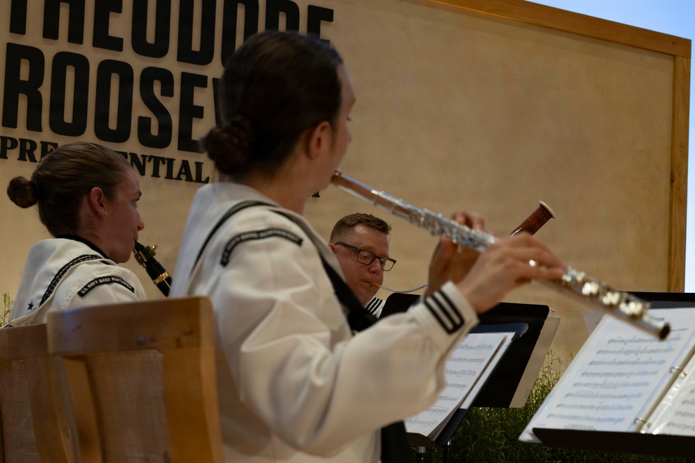 U.S. Navy Visits the Theodore Roosevelt Presidential Library
