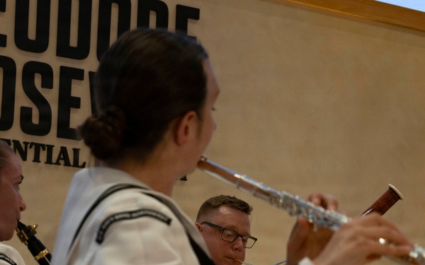 U.S. Navy Visits the Theodore Roosevelt Presidential Library