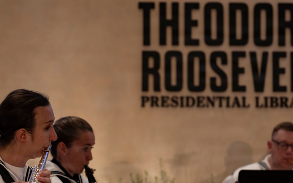 U.S. Navy Visits the Theodore Roosevelt Presidential Library