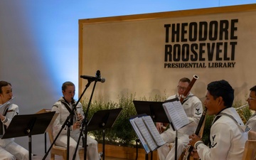 U.S. Navy Visits the Theodore Roosevelt Presidential Library