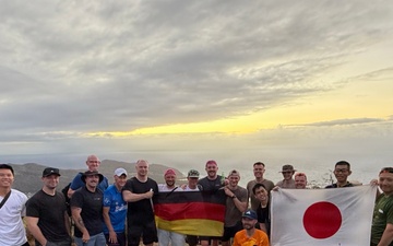 RIMPAC 2026 Senior Enlisted Leaders Gather for Sunrise Hike Near Honolulu