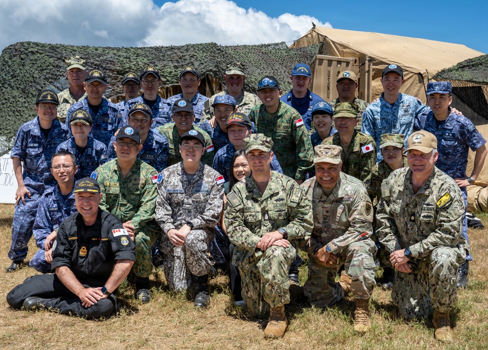 RIMPAC 2026 Multinational Partners Commemorate America's 250th Birthday