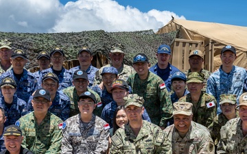 RIMPAC 2026 Multinational Partners Commemorate America's 250th Birthday