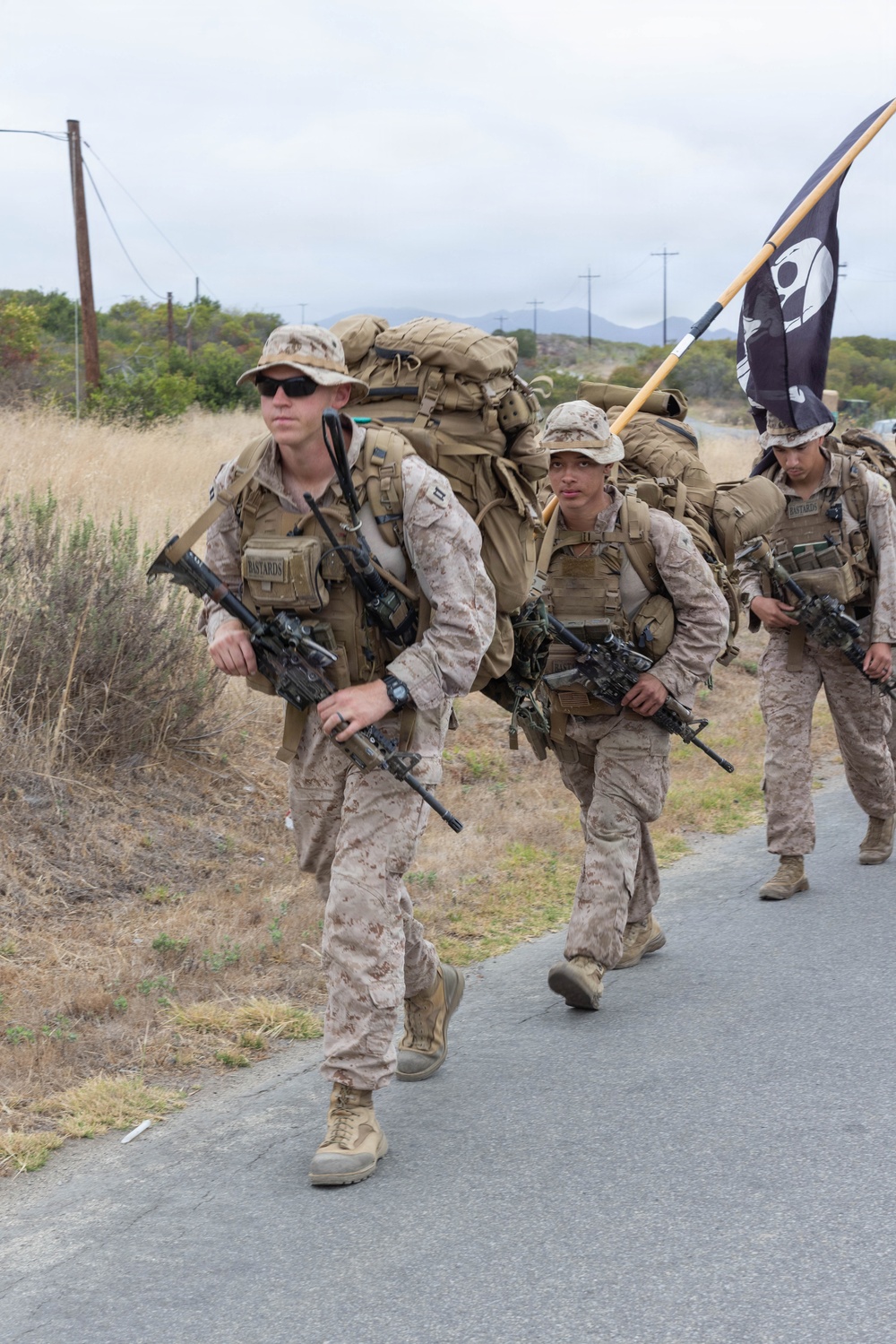 BLT 2/4 conducts a conditioning hike to San Mateo