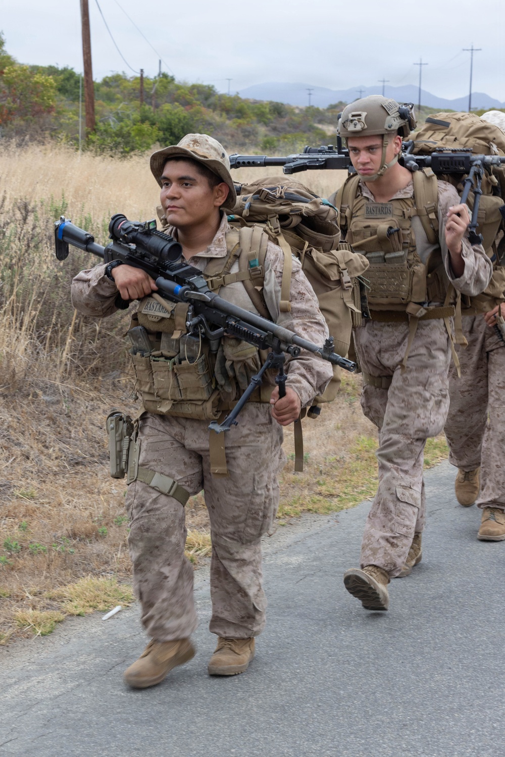 BLT 2/4 conducts a conditioning hike to San Mateo
