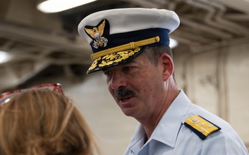 International Naval Review 250 Distinguished Visitor Reception aboard USS Arlington