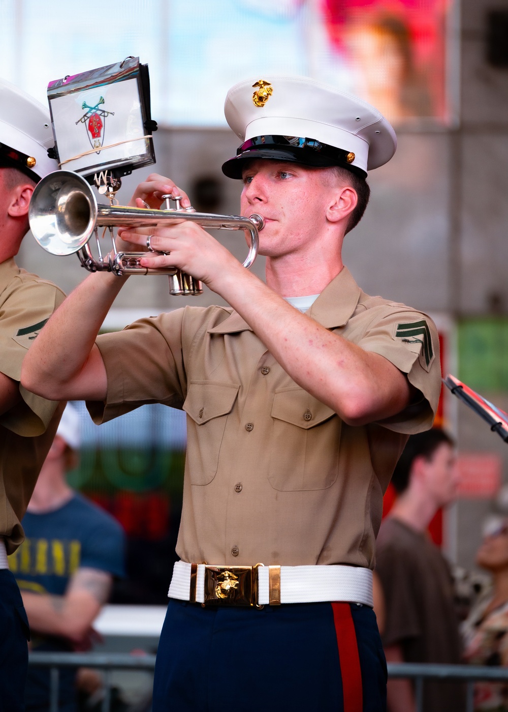 INR 250 USMC Band at Times Square
