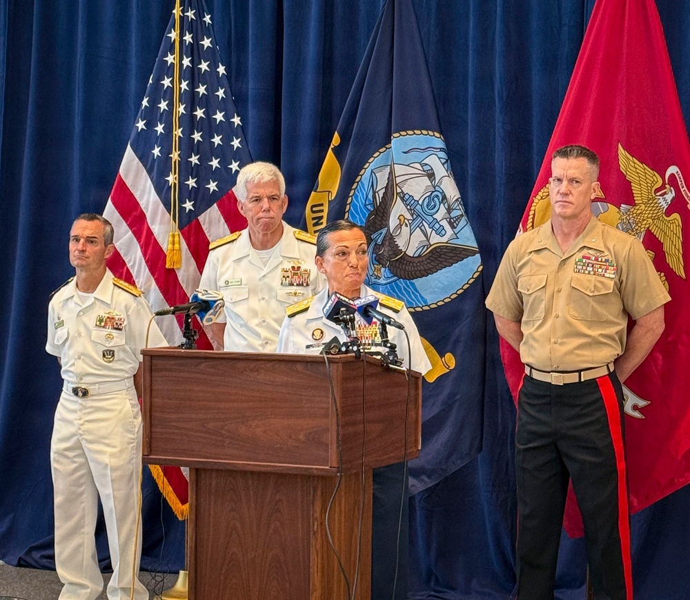 Joint Press Conference Highlights International Naval Review 250