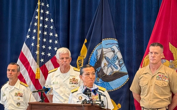 Joint Press Conference Highlights International Naval Review 250