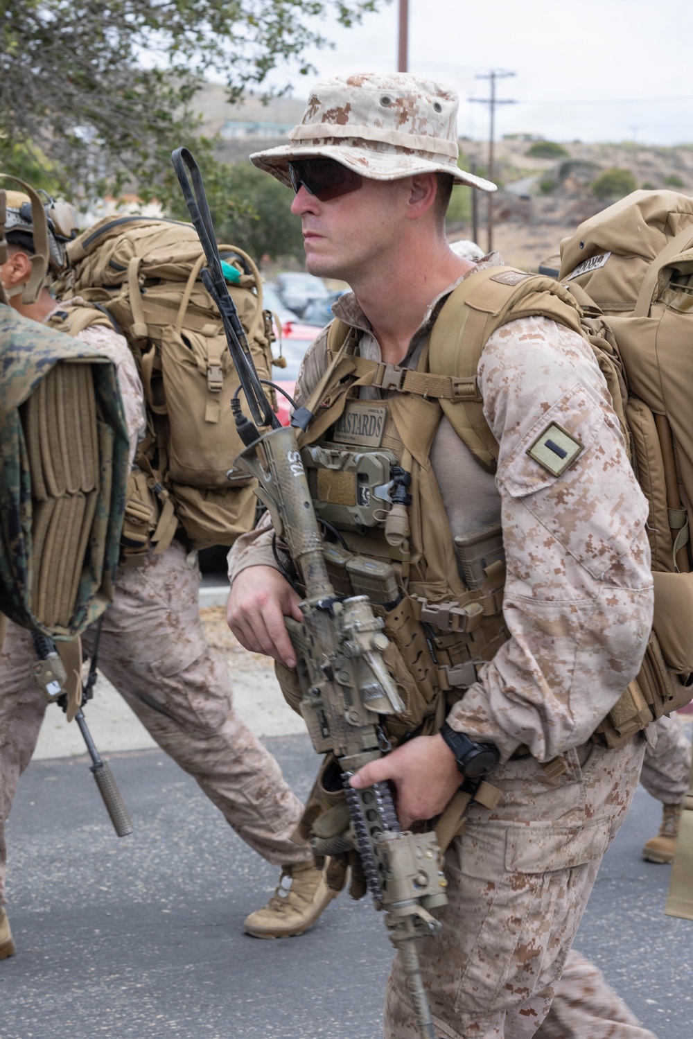 BLT 2/4 conducts a conditioning hike to San Mateo