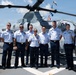 International Naval Review 250 Distinguished Visitor Reception aboard USS Arlington
