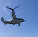MV-22B Ospreys and MH-60 Seahawk execute embarking procedures on USS Makin Island