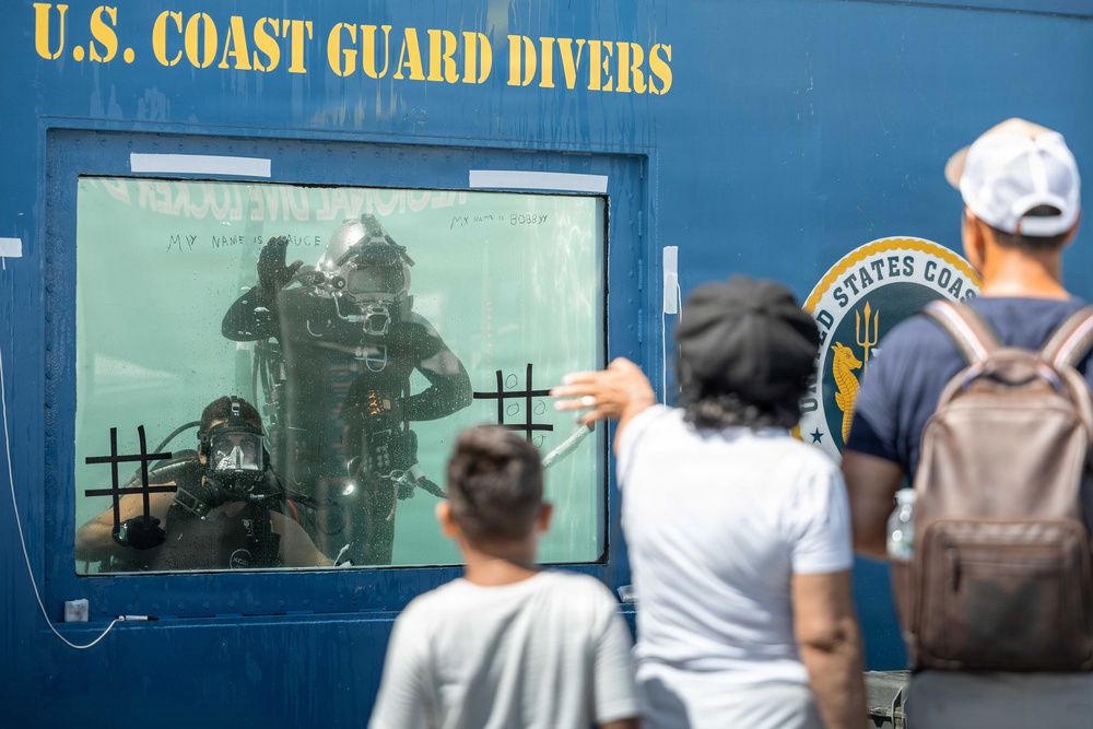 INR 250 USCG Dive Tank Demonstration