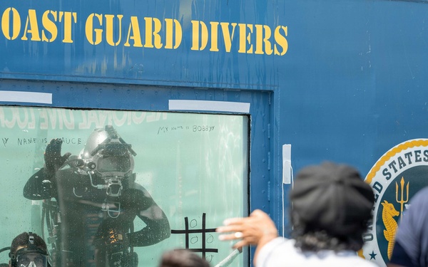 INR 250 USCG Dive Tank Demonstration