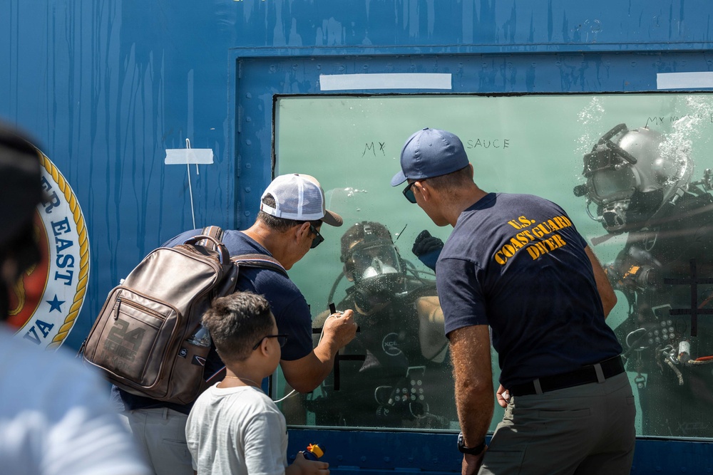 INR 250 USCG Dive Tank Demonstration