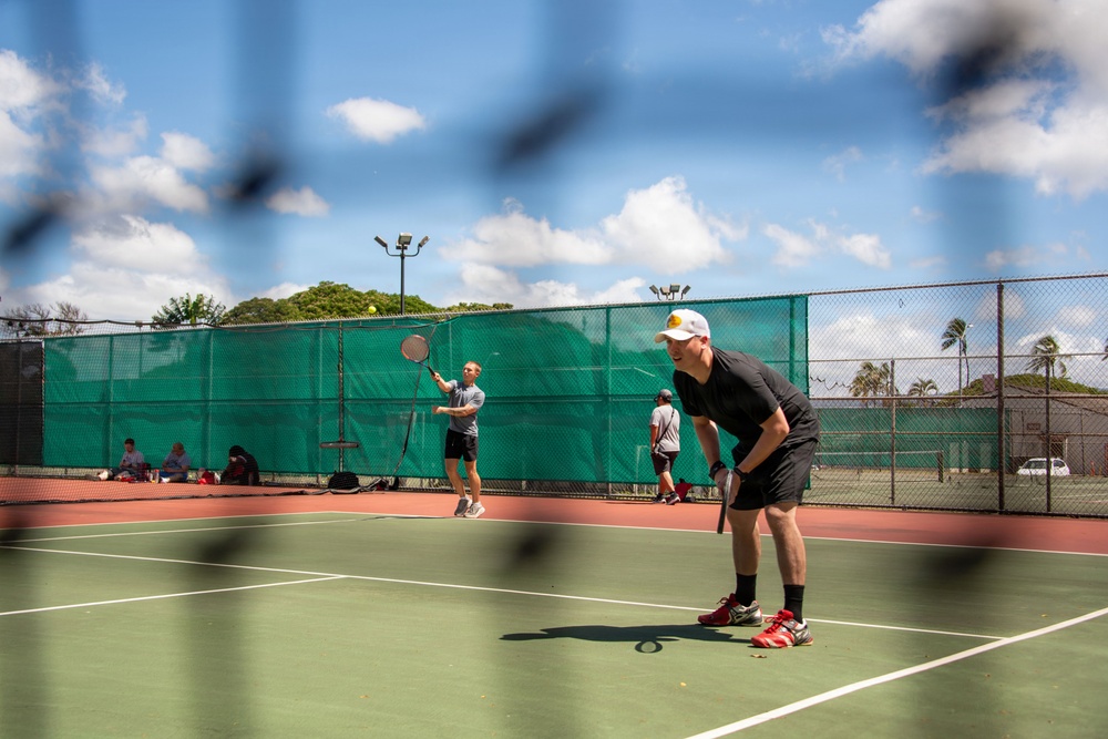 USS Essex and HMCS Regina Sailors Participate in RIMPAC 2026 Tennis Tournament