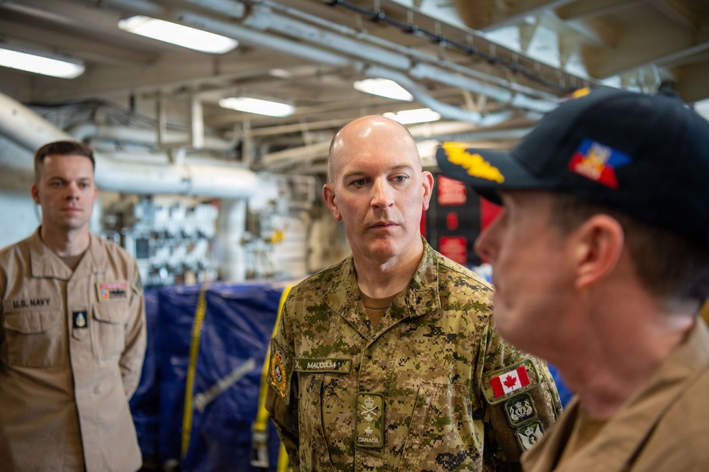 Canadian Surgeon General Tours USS Essex During RIMPAC 2026