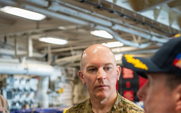 Canadian Surgeon General Tours USS Essex During RIMPAC 2026