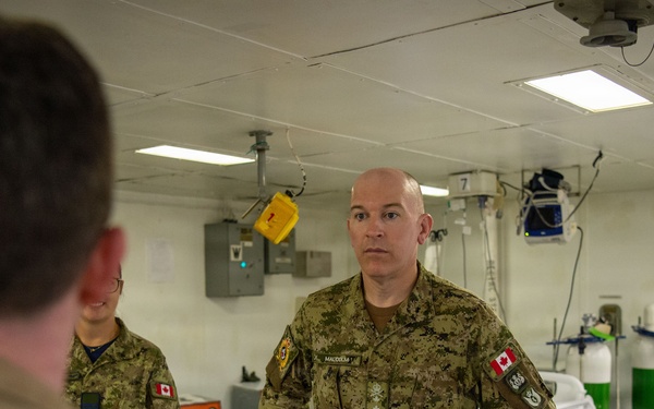 Canadian Surgeon General Tours USS Essex During RIMPAC 2026
