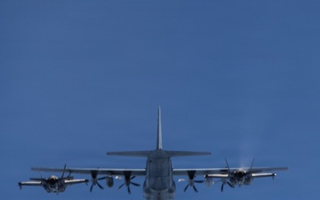 VMGR-152, VMGR-153 refuel VMFA-242 in air, on ground during Valiant Shield 2026