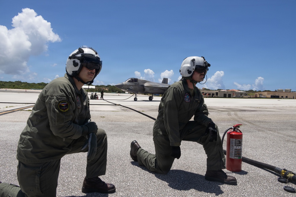 VMGR-152, VMGR-153 refuel VMFA-242 in air, on ground during Valiant Shield 2026