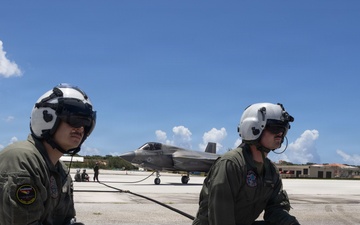 VMGR-152, VMGR-153 refuel VMFA-242 in air, on ground during Valiant Shield 2026