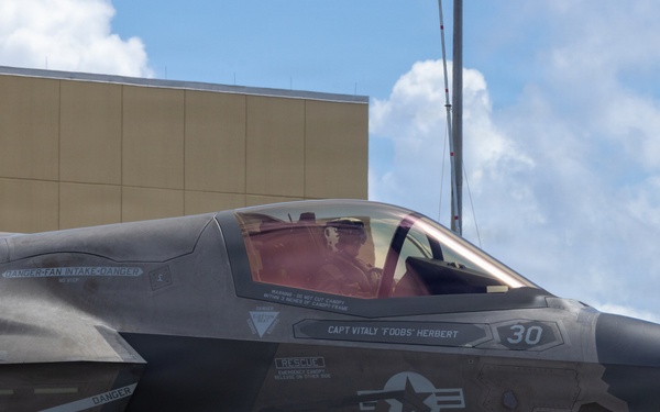 U.S. Marines conclude flight operations during Valiant Shield 2026