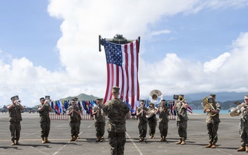 Headquarters Battalion Change of Command Ceremony at MCBH