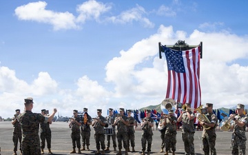 Headquarters Battalion Change of Command Ceremony at MCBH