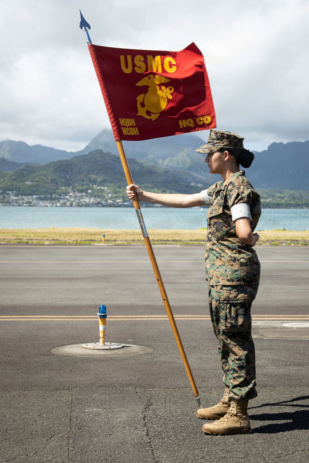 Headquarters Battalion Change of Command Ceremony at MCBH