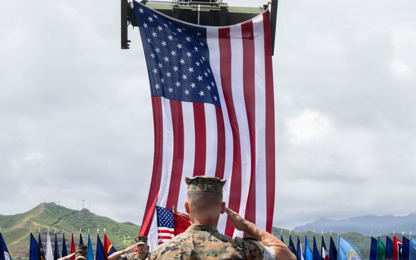 Headquarters Battalion Change of Command Ceremony at MCBH