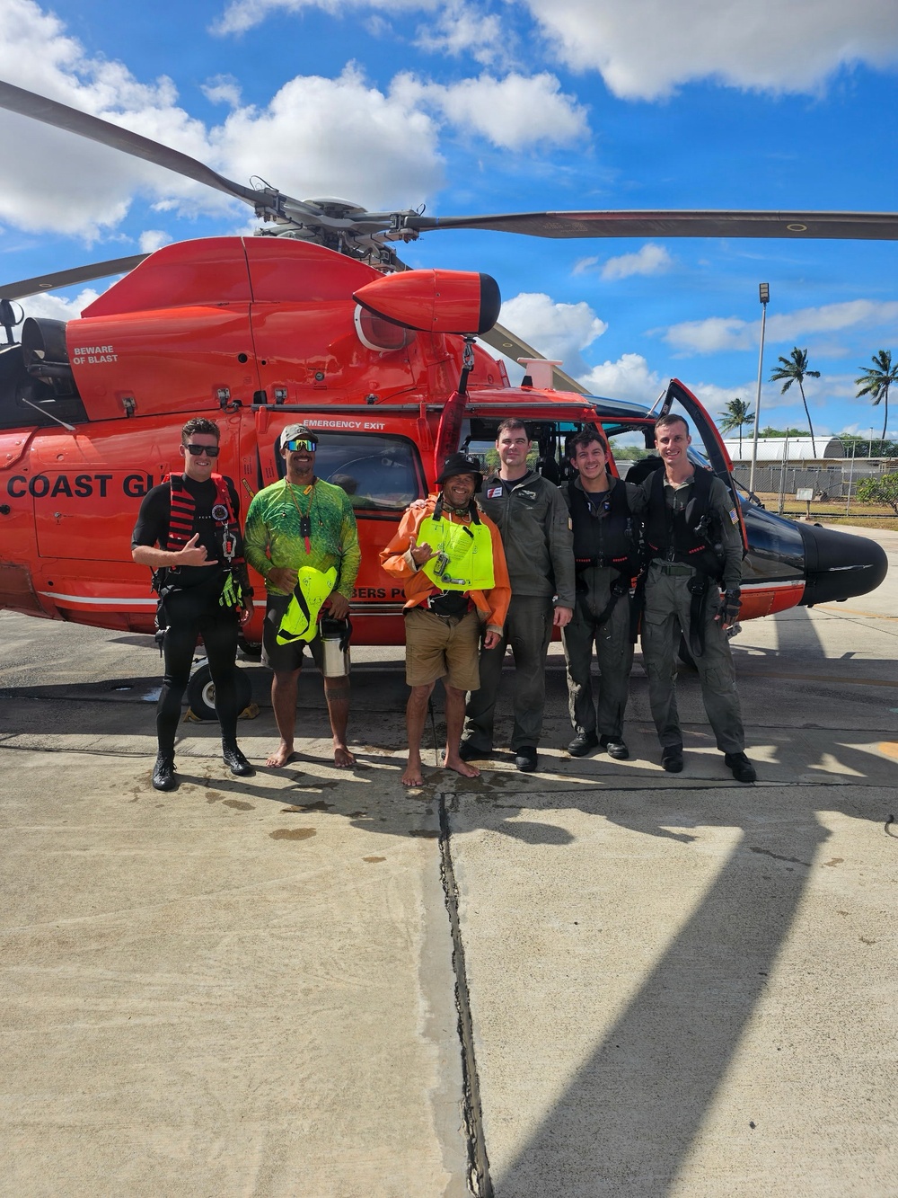 Coast Guard rescues 2 from water near Keaau Beach Park