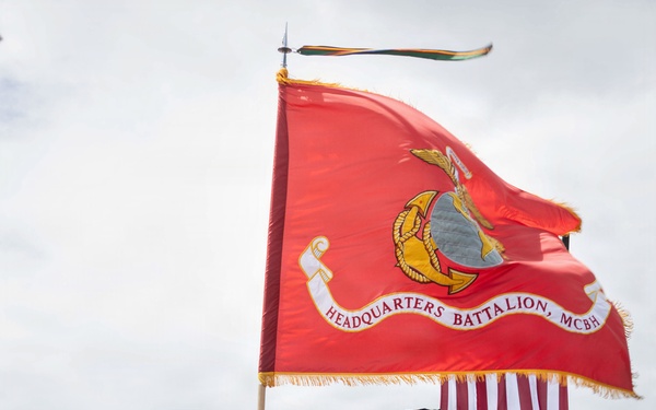 Headquarters Battalion Change of Command Ceremony at MCBH
