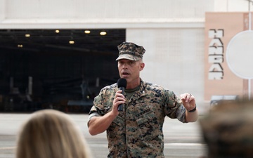 Headquarters Battalion Change of Command Ceremony at MCBH