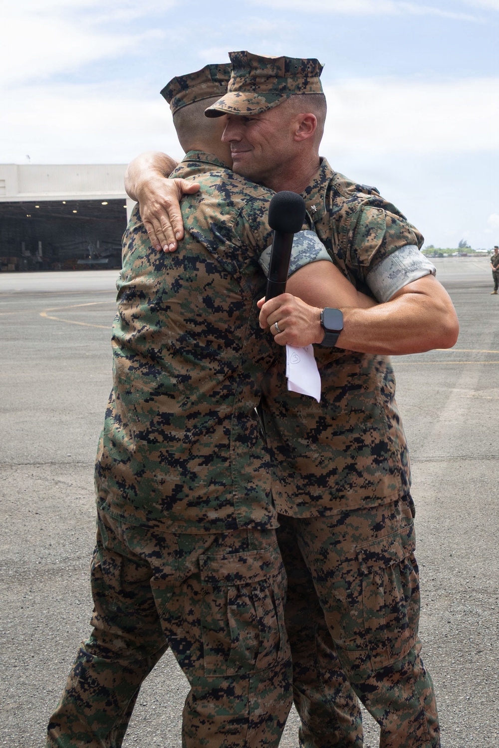 Headquarters Battalion Change of Command Ceremony at MCBH