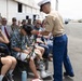Headquarters Battalion Change of Command Ceremony at MCBH