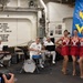 U.S. Navy Band Cruisers combo perform at the International Naval Review Welcome Ceremony