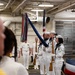 The U.S. Navy Ceremonial Guard present colors at the International Naval Review Welcome Ceremony