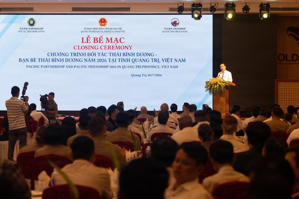 Pacific Partnership 2026 and Pacific Friendship 2026 Closing Ceremony in Quang Tri, Vietnam