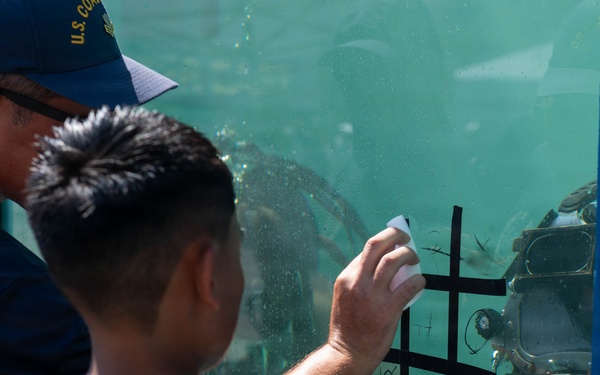 U.S. Coast Guard dive demonstrations highlight Sail 250 events at the Intrepid Museum