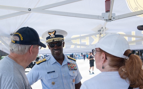 U.S. Coast Guard dive demonstrations highlight Sail 250 events at the Intrepid Museum