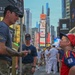 Navy Diver Outreach in Times Square