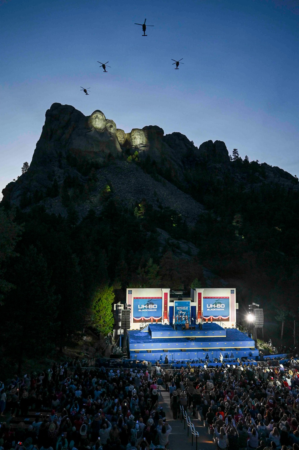 Freedom 250 at Mount Rushmore