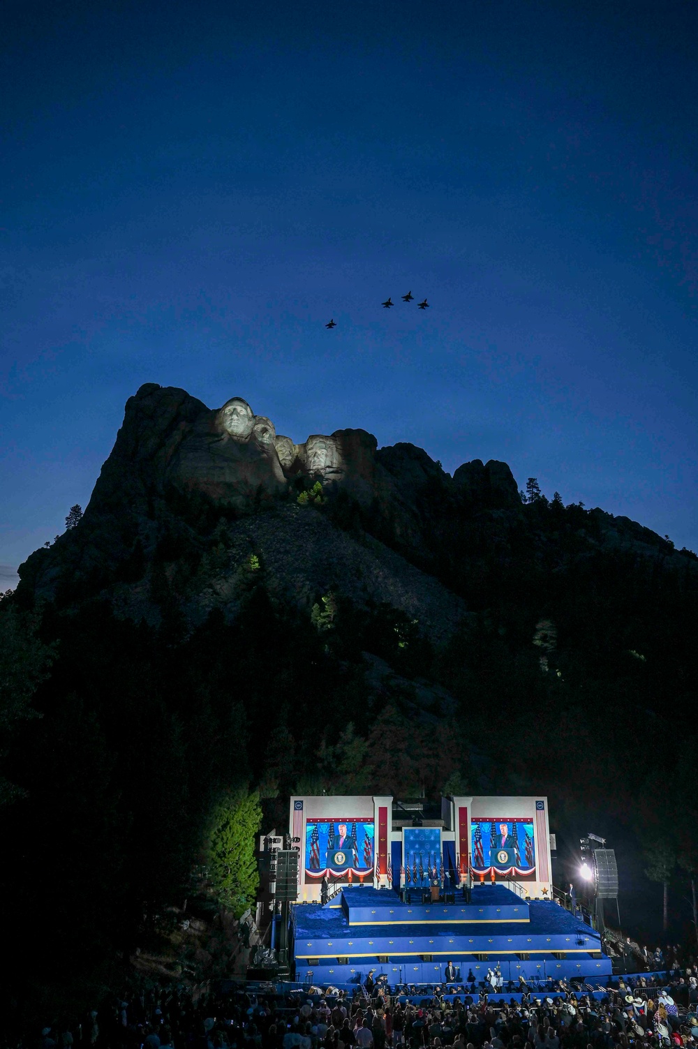 Freedom 250 at Mount Rushmore