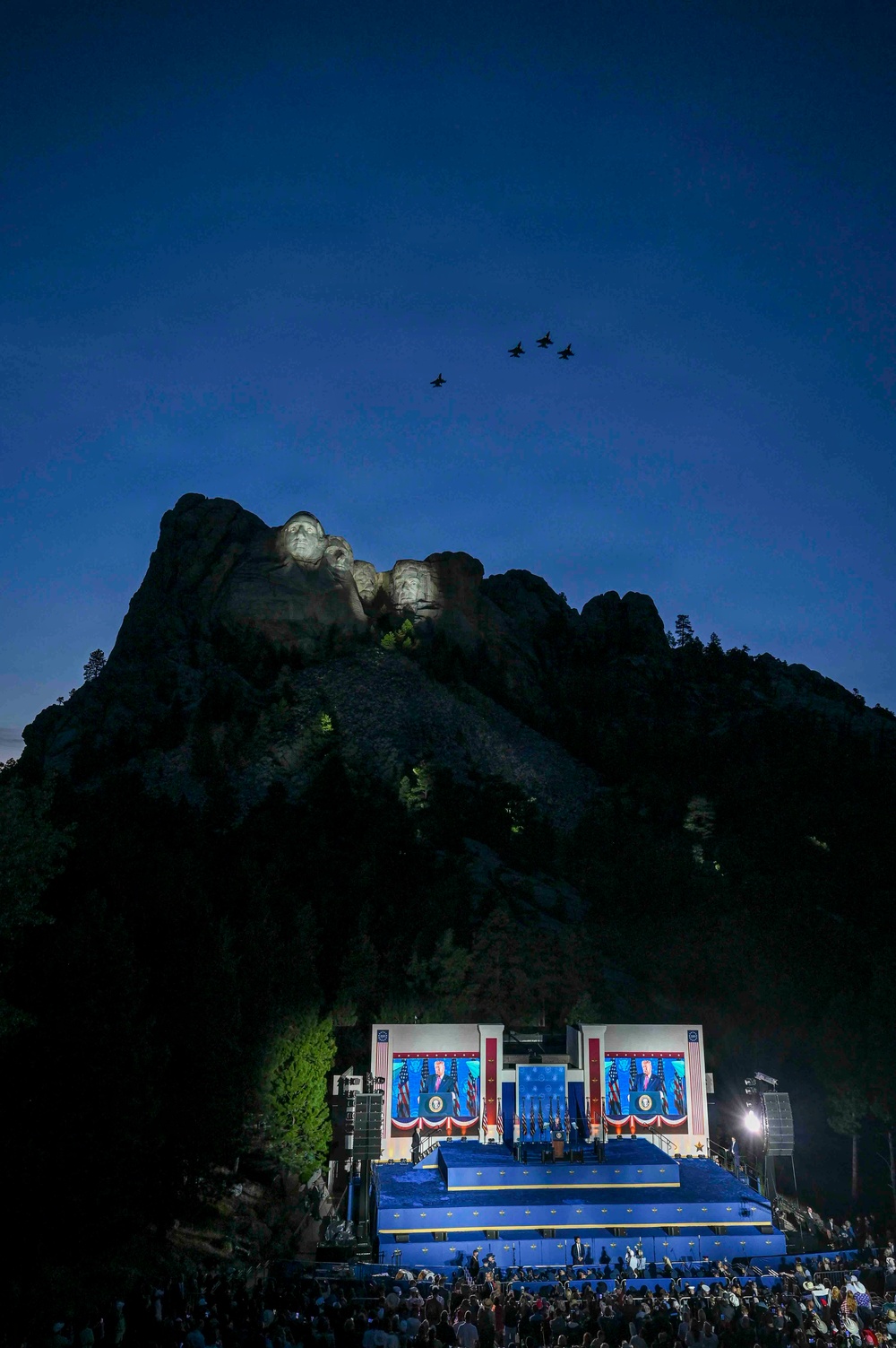 Freedom 250 at Mount Rushmore